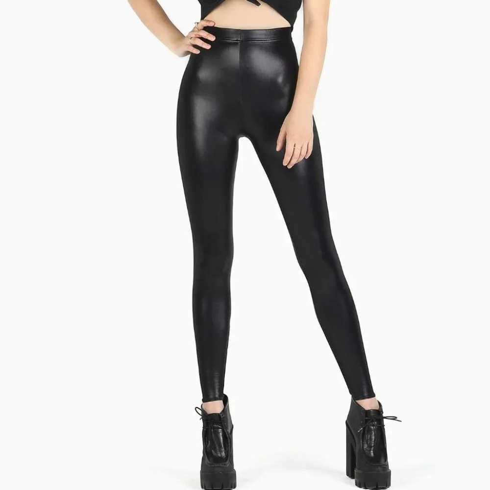 Blackmilk - Wet Look HW Leggings NWT